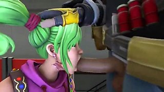 Fortnite zoey oral facefuck suck 3d (whit sound)