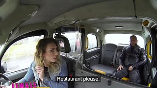 Female Fake Taxi French guy gives mouth fucking and rock hard fuck-a-thon to slutty Babe