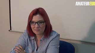 LaNovice - Rose Romane Big Tits French mother I'd like to fuck Hardcore Anal Fuck In The Office - AMATEUREURO