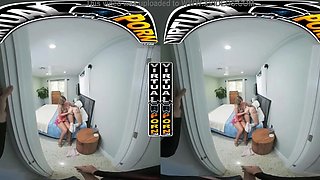 VIRTUALPORN.COM - Stepmom Sex Tutorial With Lolly Dames And Teen Honey Hayes