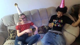 She Thought I Was Joking! Anal Butt Fuck At New Years Party (Jessae Rosae x Savory Father)