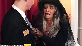 Brazzers - Sally D'Angelo Fucks Funeral Director's Jimmy Michaels Big Dick To Make Her Grief Go Away Sep 10th 2021