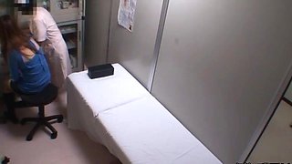 Obscenity gynecologist's over-examination record # File04 ~ Small milk shakes OL Ichika's lower abdominal ache ~