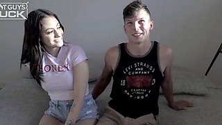 Big Titty Teen Melody Sucks And Fucks The Soul Out Of New Guy Maverick!