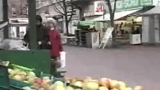 European Granny Goes Wild