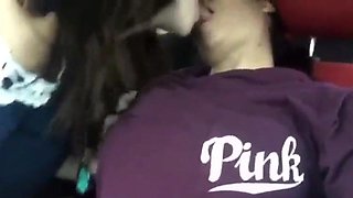 Lesbian Babes Having Sex in Car