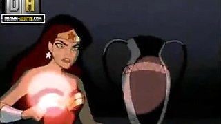 Justice League pornó - szuperember csodanőnek