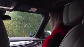 Czech nice-looking babes pick up and fuck in public