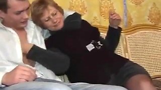 Aged Russian Woman Being Stuffed  - PornoXO.com Older Russian Woman Being Pumped featuring big milk cans,mother license like to fuck,blond,titjob