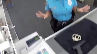 XXXPAWN - Sean Lawless Copulates Ms. Police Officer In Backroom