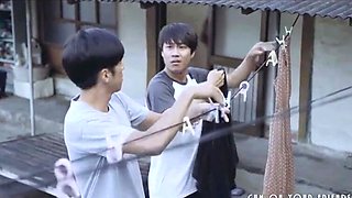 Oriental Boy Bonks His Buddy's Mother In Secret