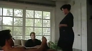 Wife fucked by ally while spouse jerks-off