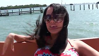 TittyAttack Large innate billibongs latin chick Stacey Foxxx pumped jizm on pointer sisters