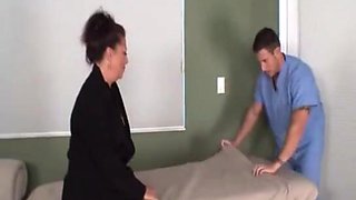 Son gives mother a Peculiar Massage