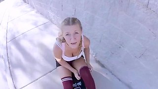 Horny Skater Sweetheart Acquires Dirty Creampie Surprise from Ally POV - Molly Pills - Large Love Muffins Dilettante Nympho Bonks Stranger for Ride Home 1080p