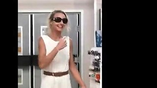GOLDEN-HAIRED CAMGIRL WENCH RECEIVES CAUGHT FLASHING IN PUBLIC SUPERMARKET!!!
