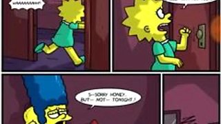 Bart bonks Lisa's ass in