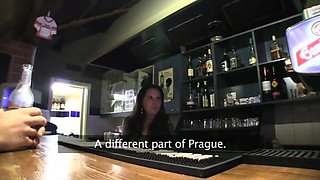 Sexy barmaid closes for fuck-a-thon