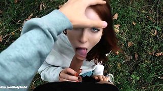 Seems my Ex saw Everything! Extreme Sex in the Forest - MollyRedWolf