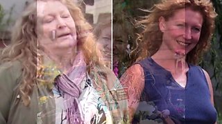 Charlie Dimmock A nymph who made a career on TV out of showing her nipps and juggling bra-free love melons