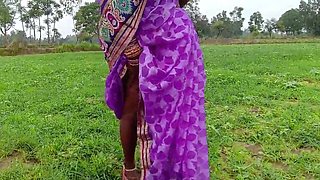 Indian Newly Married Couple Enjoy Sex Outdoor