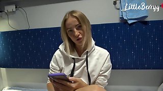 Horny Student Girl was Fucked Hard in the Train