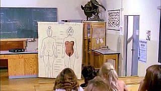 German students prank and bang their teacher upscaled to 4K