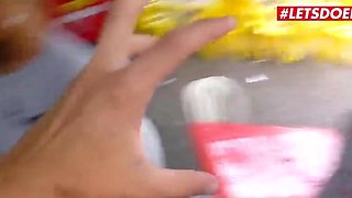 LETSDOEIT - Hot Colombian Slut Picked Up At The Market To Get Facialized